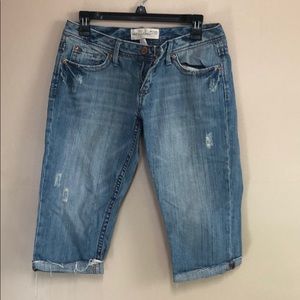 Aeropostale • Y2K denim Bermuda shorts